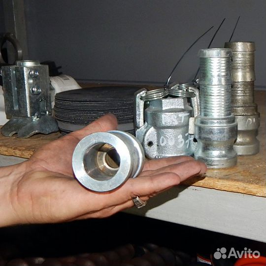 Соединение для рукава штукатурной станции 25мм