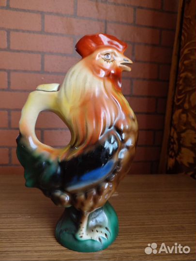 Петушок керамический для напитков