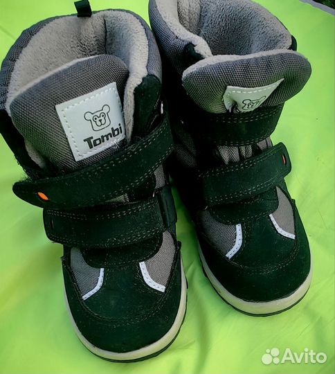 Зимние ботинки для мальчика 24 размер