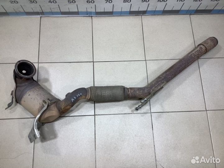 Приемная труба глушителя Audi A3 8V czca 2014