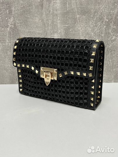 Сумка женская valentino рафия lux