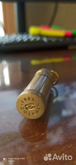 Зажигалка брелок бензиновая,герметичная+кремний