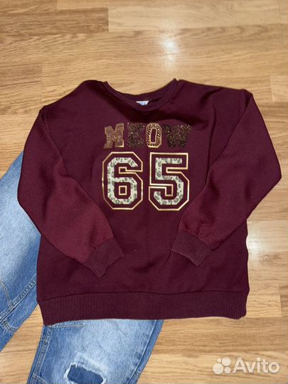 Кофта mayoral джинсы guliver 140