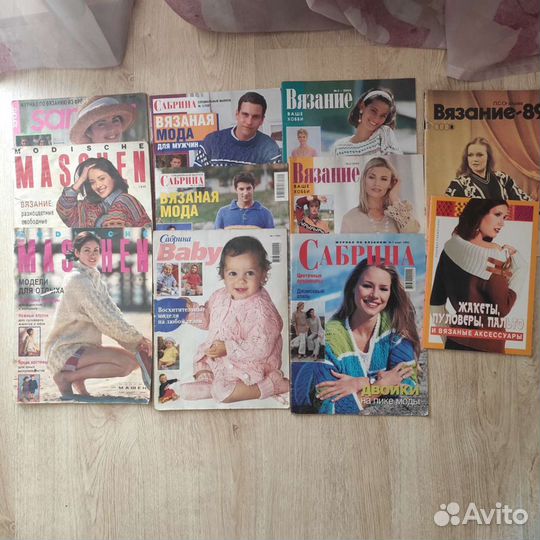 Набор журналов по вязанию