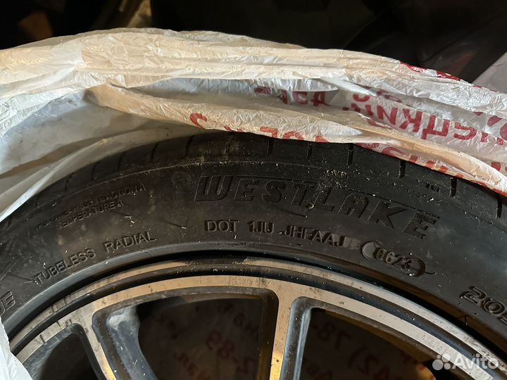 Летняя резина на литье