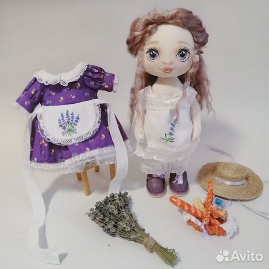 Кукла текстильная 25 см, интерьерная, игровая