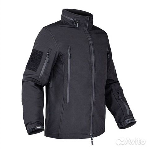 Куртка софтшел Gunfighter Soft Shell Jacket, Black