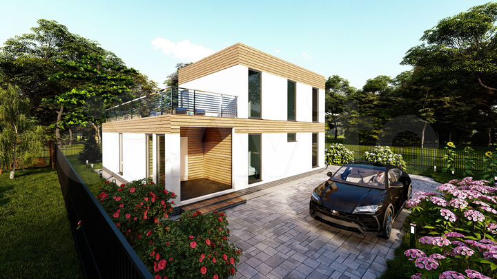 Дом 149 м² на участке 15 сот.