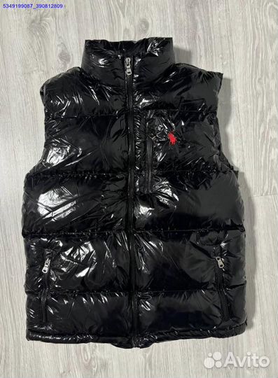 Жилетка с глянцевым эффектом от Polo Ralph Lauren