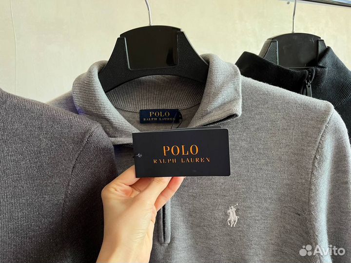 Джемпер полузамок polo ralph lauren