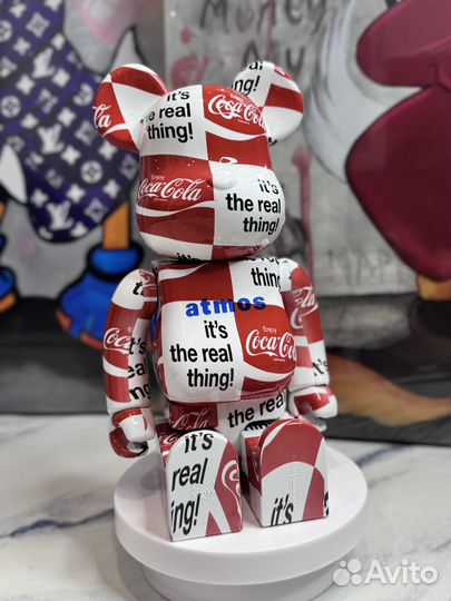 Игрушка Bearbrick Coca-Cola 28см