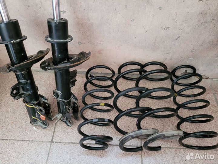 Стойки амартизаторы на кио рио