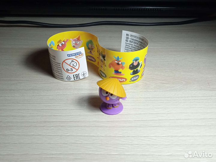 Игрушки из киндера, чупа-чупс