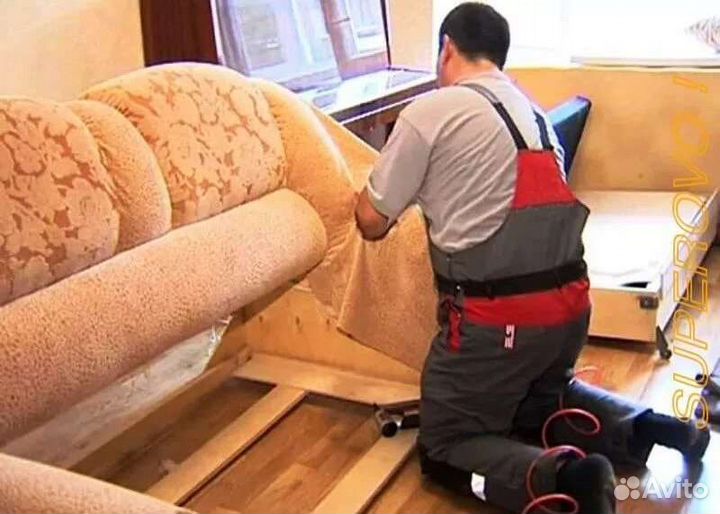 Перетяжка мебели и ремонт любой сложности