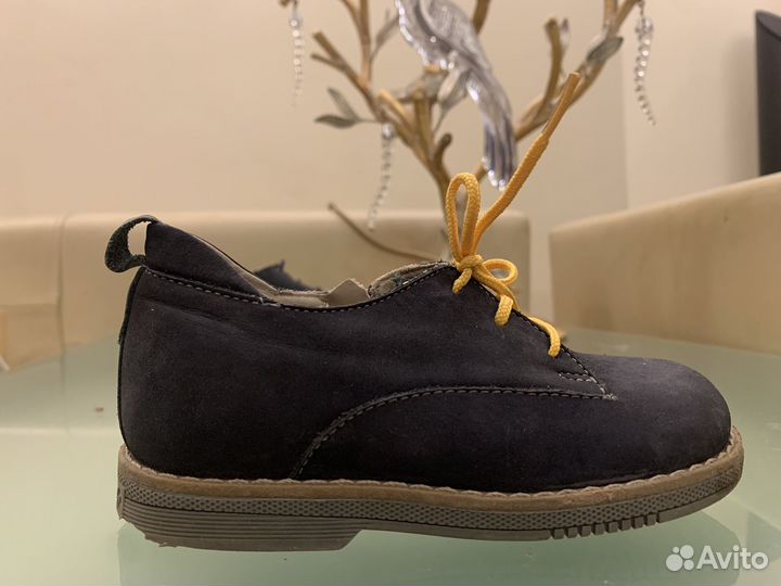 Туфли для мальчика и девочки кожаные 26