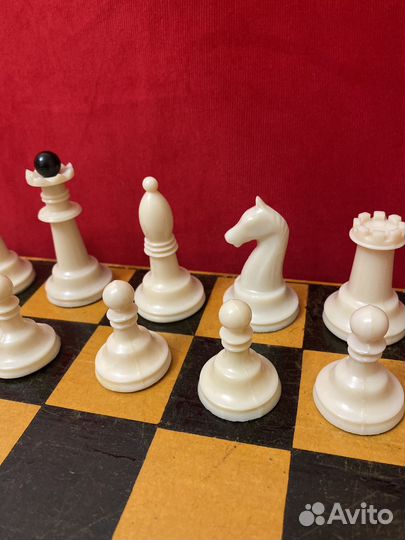 Шахматы СССР №93 карболитовые