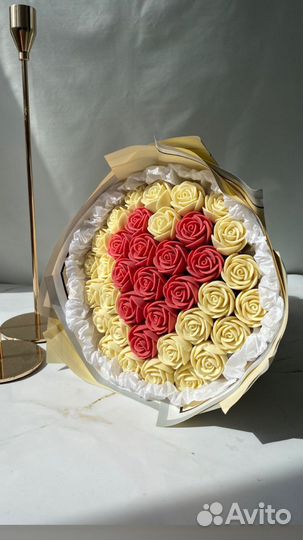 Букет из шоколадных роз