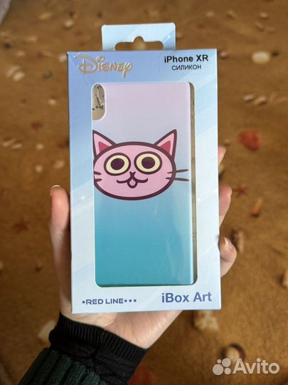 Чехол iPhone XR Дисней с котиком новый в упаковке