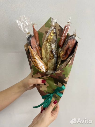 Мужские букеты съедобные