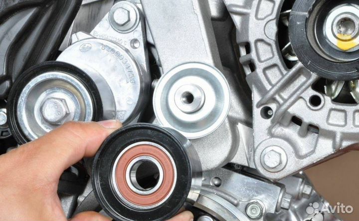 Замена ролика Chevrolet Cruze 2015-2023