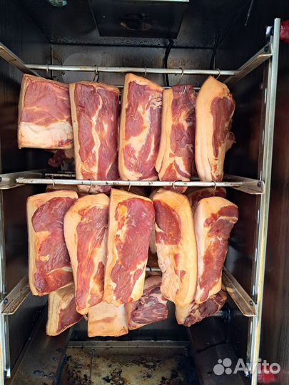 Сало домашнего копчения