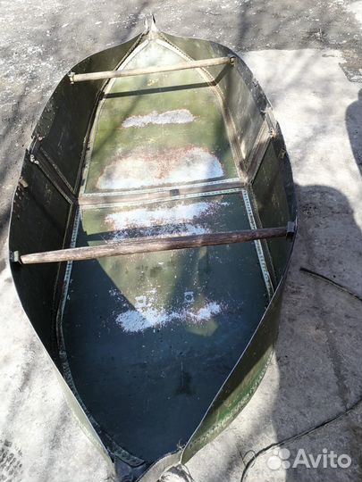 Алюминиевая лодка плоскодонка (конверт)