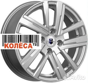 Кик Хант 6x15 4x100 ET46 Dia54.1 Дарк платинум
