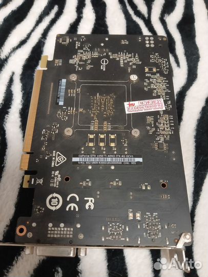 Видеокарта GeForce GTX 1050Ti 4Gb