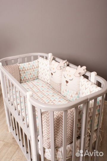 Кроватка классическая Nuvola + маятник