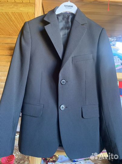 Пиджак школьный для мальчика 128