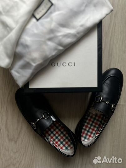 Лоферы Gucci Jordaan 33 размер