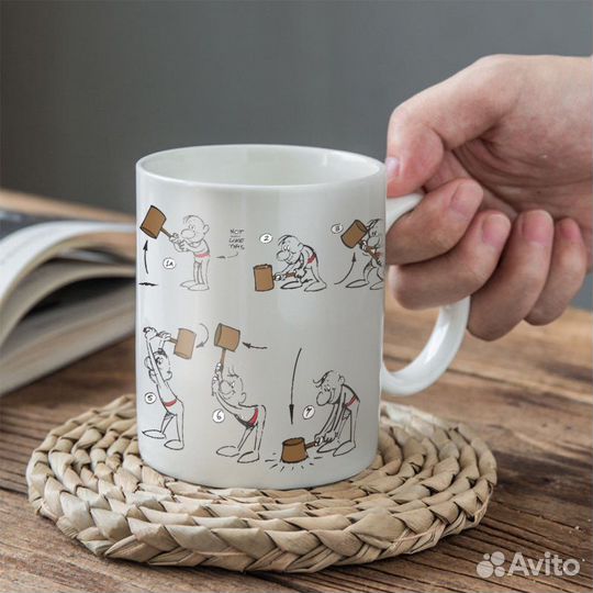 Печать на кружках и тарелках