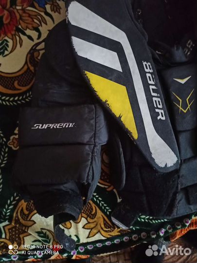 Вратарский нагрудник детский шлем вратарский