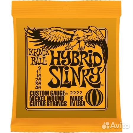 Ernie ball 2222 9-46 струны для электрогитары