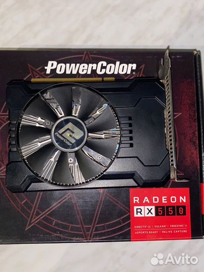 Видеокарта RX550