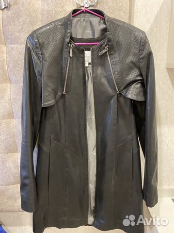 Кожанное платье транформер