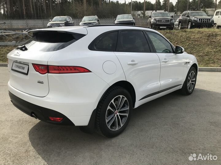 Jaguar F-Pace 2.0 AT, 2019, 82 000 км