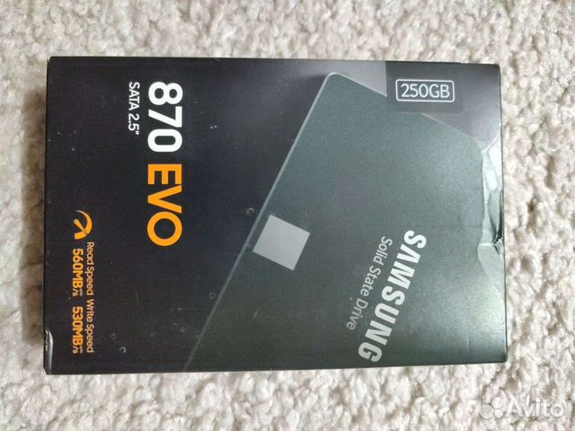 Samsung ssd 870 evo 250gb