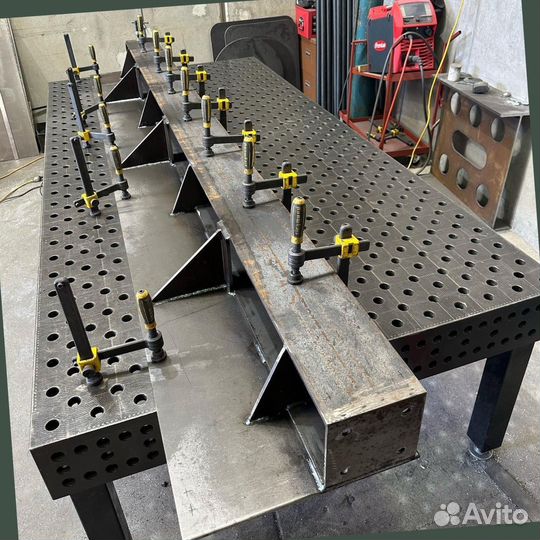 Сварочный 3D стол 2500х1200х150 толщиной 10 мм