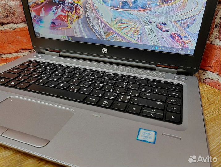 Тонкий Ноутбук Hp Core i5 14