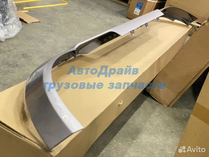 Верхняя накладка бампера Рено Т серия