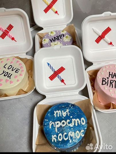 Бенто торты,капкейк, трайфл,кейкпопсы на заказ