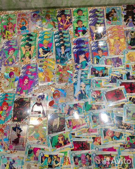 Карточки винкс, winx