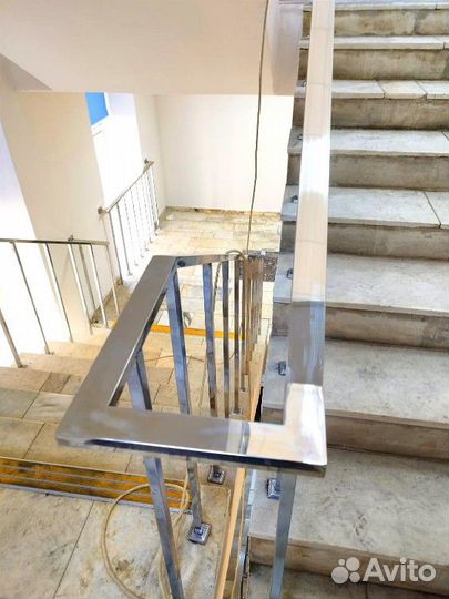 Перила, поручни, ограждения из нержавеющей стали