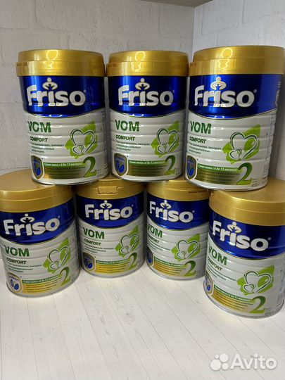 Смесь Friso Vom 2 ступень 800гр Фрисо Вом