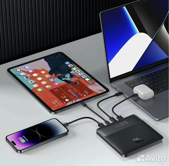 Внешний аккумулятор Baseus Blade power bank 100w