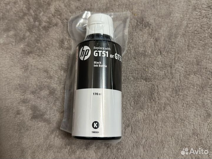 Чернила для принтера hp