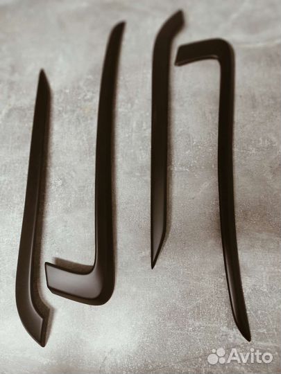 Молдинг переднего бампера granta