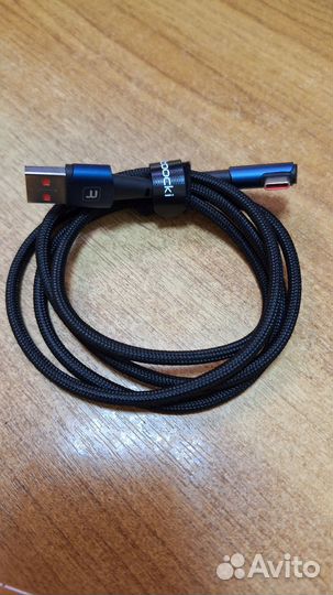 Кабель USB type c (угловой)