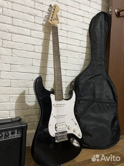 Электрогитара fender squier stratocaster